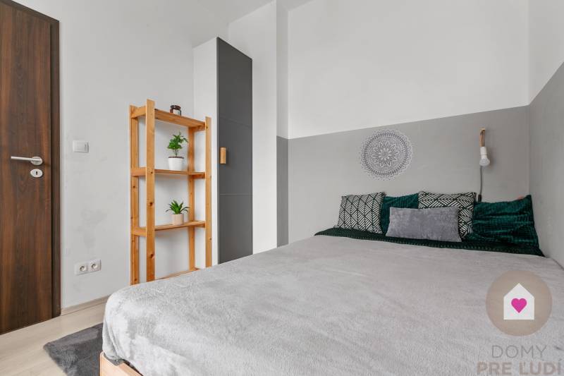 Prenájom_2izbový byt_Novostavba_Lužná ul., Petržalka_Spálňa