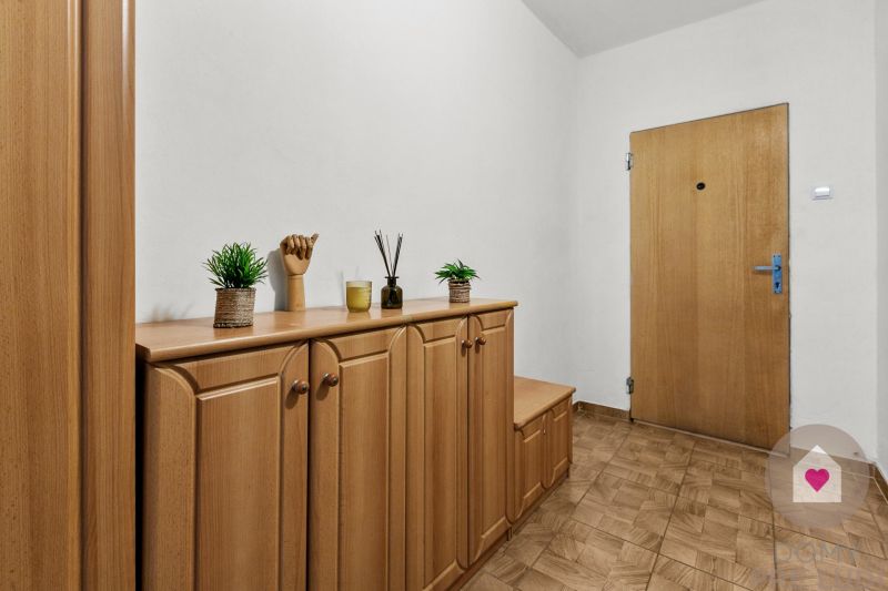 Prenájom zariadeného 2i bytu s balkónom a klimatizáciou oproti Ekonomickej univerzite na Medveďovej ulici_chodba