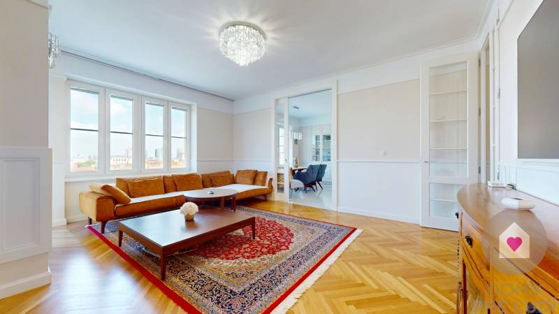 Prenájom veľkometrážneho moderného 4i bytu s 2 balkónmi-Židovská ulica_Staré mesto