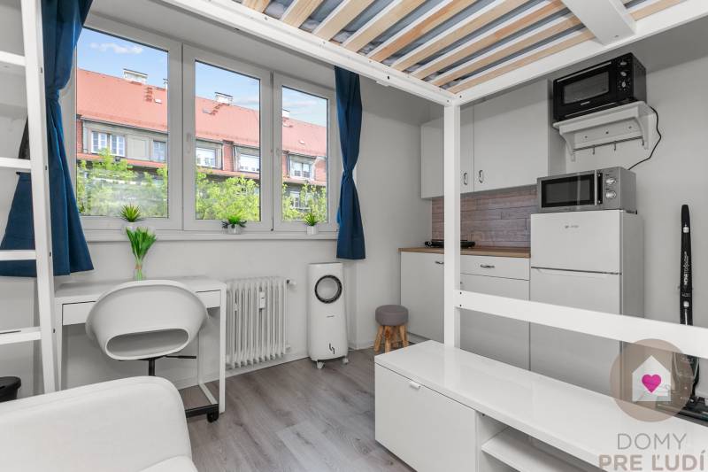 Prenájom kompletne zariadenej garsónky pri Trnavskom mýte_Vajnorská