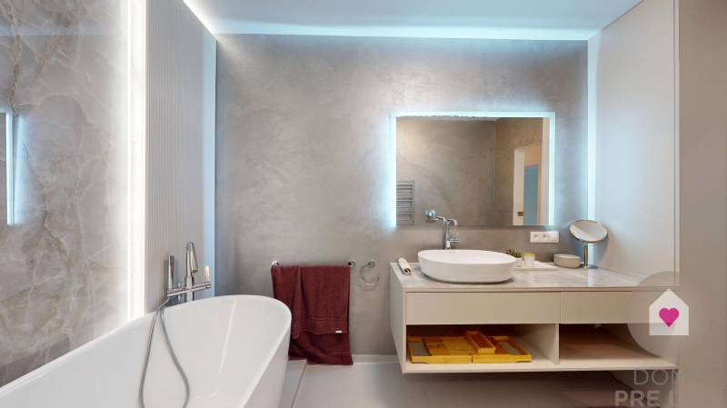 Predaj veľkometrážneho moderného bytu s terasou a parkingom v uzavretom komplexe na Tupého ul. pri Kolibe