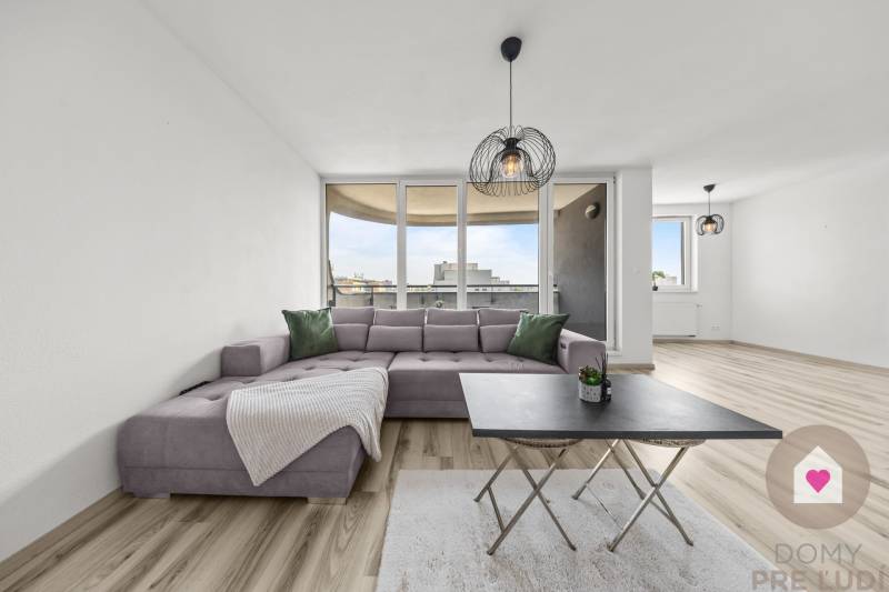 Predaj veľkého 3i bytu v novostavbe Mendelsohn s garážovým park. státím a 2 loždiami_ Podunajské Biskupce_Kazanská ul.