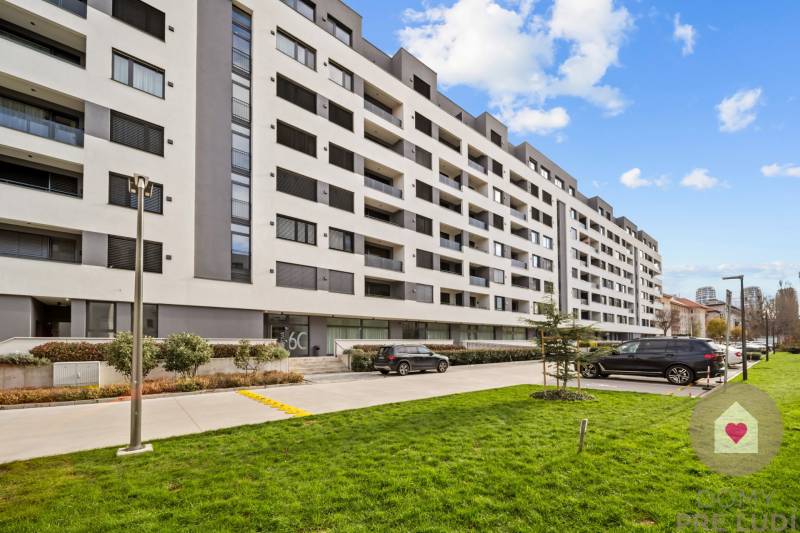 Predaj moderného 2i bytu v novostavbe s lodžiou, pivnicou a garážovým parkovacím státim v novostavbe na Baazovej ulici pri OC Nivy