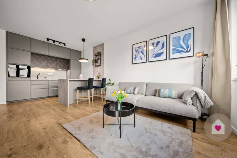 Predaj moderného 2i bytu v novostavbe s lodžiou, pivnicou a garážovým parkovacím státim v novostavbe na Baazovej ulici pri OC Nivy