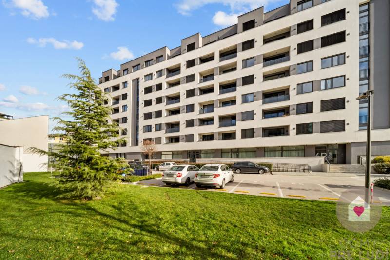 Predaj moderného 2i bytu v novostavbe s lodžiou, pivnicou a garážovým parkovacím státim v novostavbe na Baazovej ulici pri OC Nivy