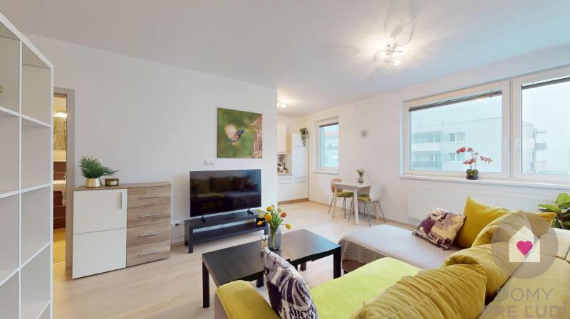 Prenájom zariadeného 2i bytu s balkónom, pivnicou a parkingom v garáži _novostavba Tammi_Dúbravka