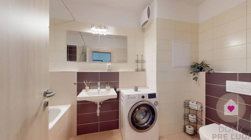 Prenájom zariadeného 2i bytu s balkónom, pivnicou a parkingom v garáži _novostavba Tammi_Dúbravka