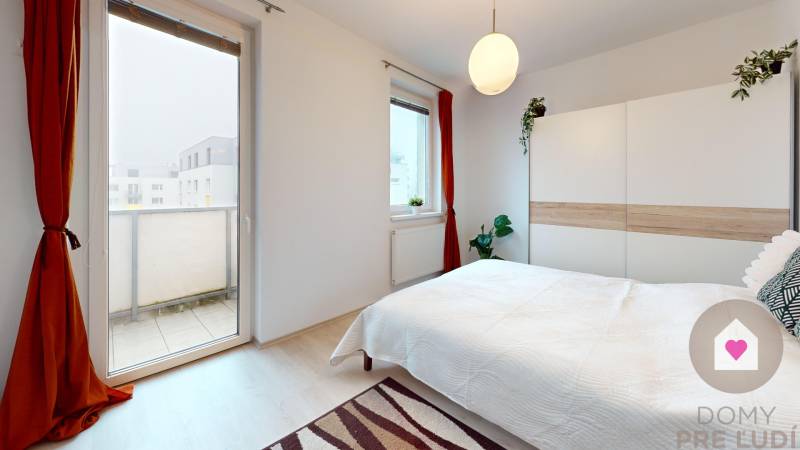 Prenájom zariadeného 2i bytu s balkónom, pivnicou a parkingom v garáži _novostavba Tammi_Dúbravka