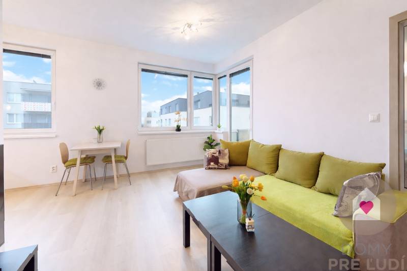 Prenájom zariadeného 2i bytu s balkónom, pivnicou a parkingom v garáži _novostavba Tammi_Dúbravka