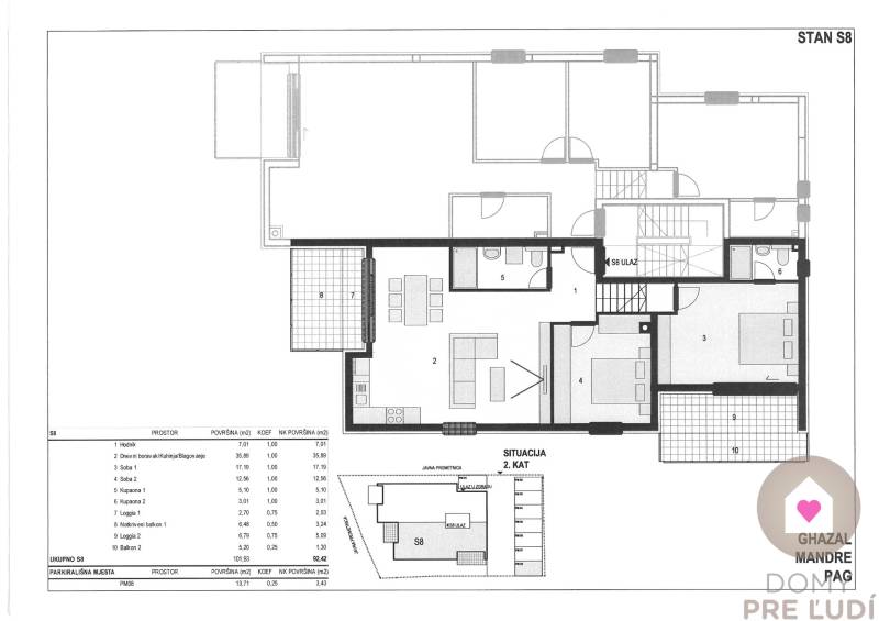 Mandre_apartments for sale_by the sea