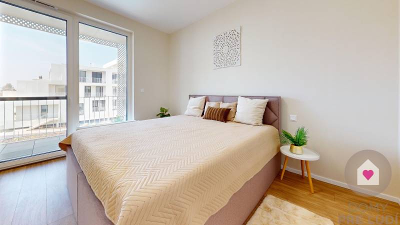 Prenájom moderného dizajnového 3i bytu s prémiovou terasou, pivnicou, parkovacím státim v úplnej novostavbe Agáty