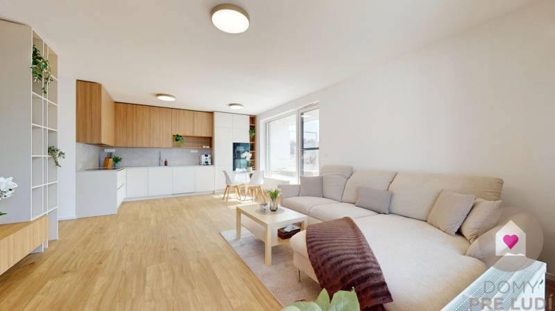 Prenájom moderného dizajnového 3i bytu s prémiovou terasou, pivnicou, parkovacím státim v úplnej novostavbe Agáty