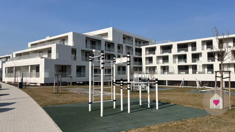 Prenájom moderného dizajnového 3i bytu s prémiovou terasou, pivnicou, parkovacím státim v úplnej novostavbe Agáty