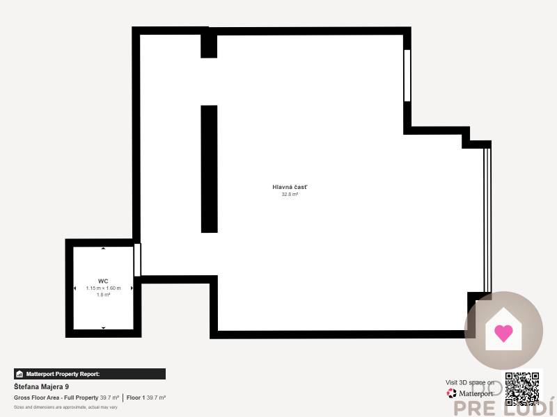 Predaj investičného obchodného priestoru v centre Záhorskej bystrice - Námestie rodiny