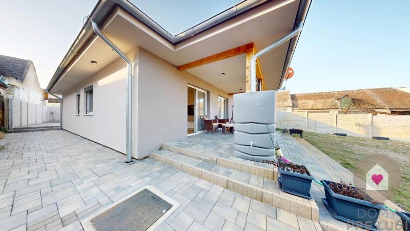 Predaj  3i modernej novostavby RD s tep. čerpadlom, garážou, terasou v obci Malé Leváre pri Malackách