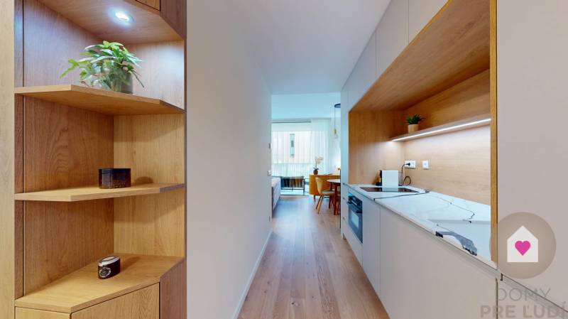 Prenájom moderného, veľkého 1 bytu s priestrannou lodžiou v exkluzívnom projekte Vydrica v Starom meste pod Hradným kopcom