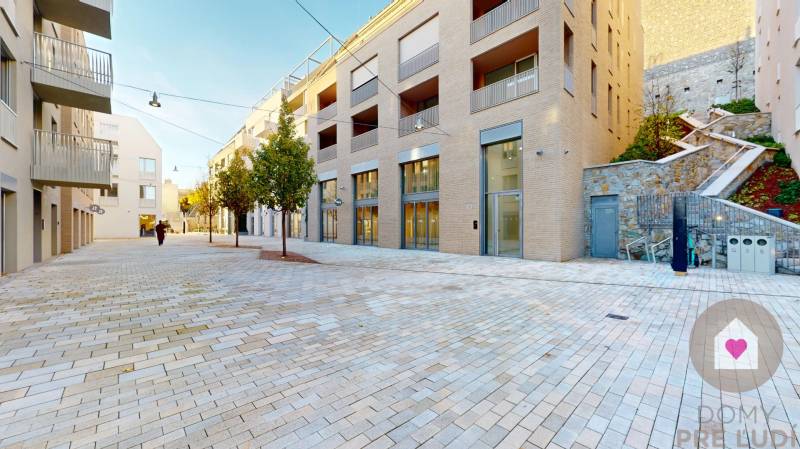 Prenájom moderného, veľkého 1 bytu s priestrannou lodžiou v exkluzívnom projekte Vydrica v Starom meste pod Hradným kopcom