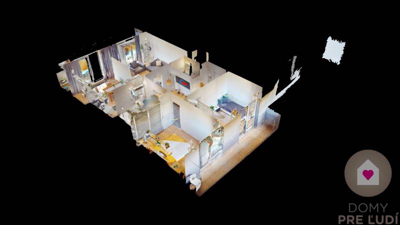 Prenájom moderného a priestranného 3 izbového bytu so slnečnou terasou, balkónom, vlastným garážovým státím a murovanou pivnicou pri OC Cubicon v Mlynskej doline