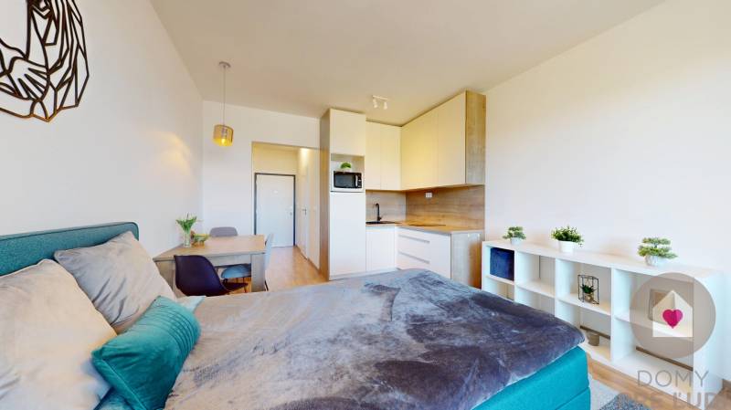 1 izbový byt, garsónka, zariadený, Slnečnice, Petržalka, prenájom