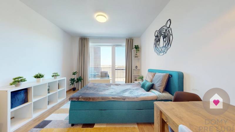 1 izbový byt, garsónka, zariadený, Slnečnice, Petržalka, prenájom