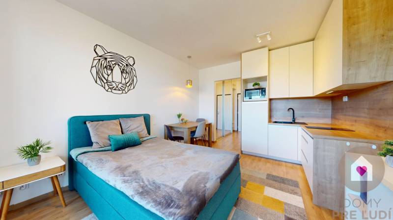 1 izbový byt, garsónka, zariadený, Slnečnice, Petržalka, prenájom