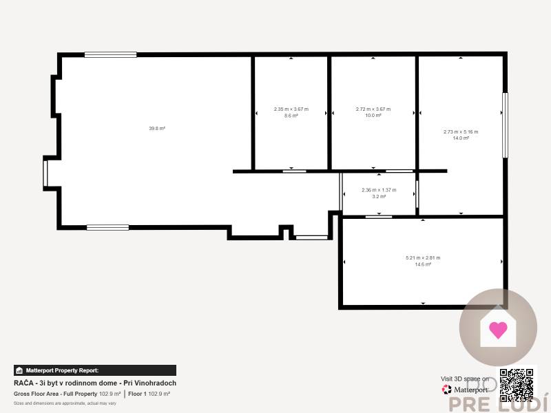 3 izbový byt BA Rača, Pri Vinohradoch