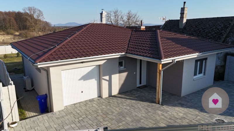 Predaj  3i modernej novostavby RD s tep. čerpadlom, garážou, terasou v obci Malé Leváre pri Malackách