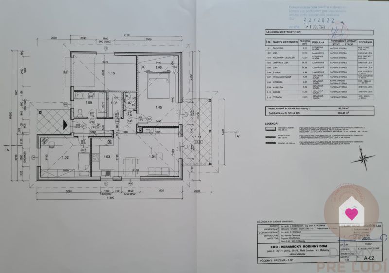 Predaj  3i modernej novostavby RD s tep. čerpadlom, garážou, terasou v obci Malé Leváre pri Malackách