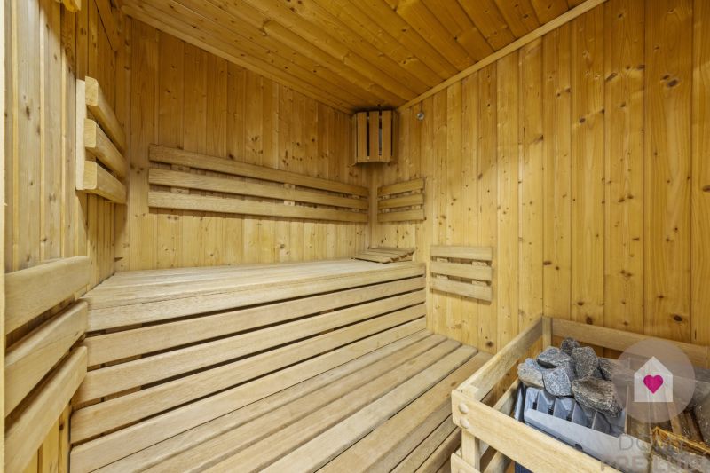 Spoločné priestory rodinného domu_sauna
