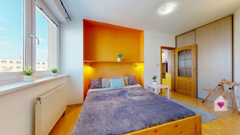 Prenájom veľkého 2i bytu s balkónom_Dlhé diely_Karlova Ves